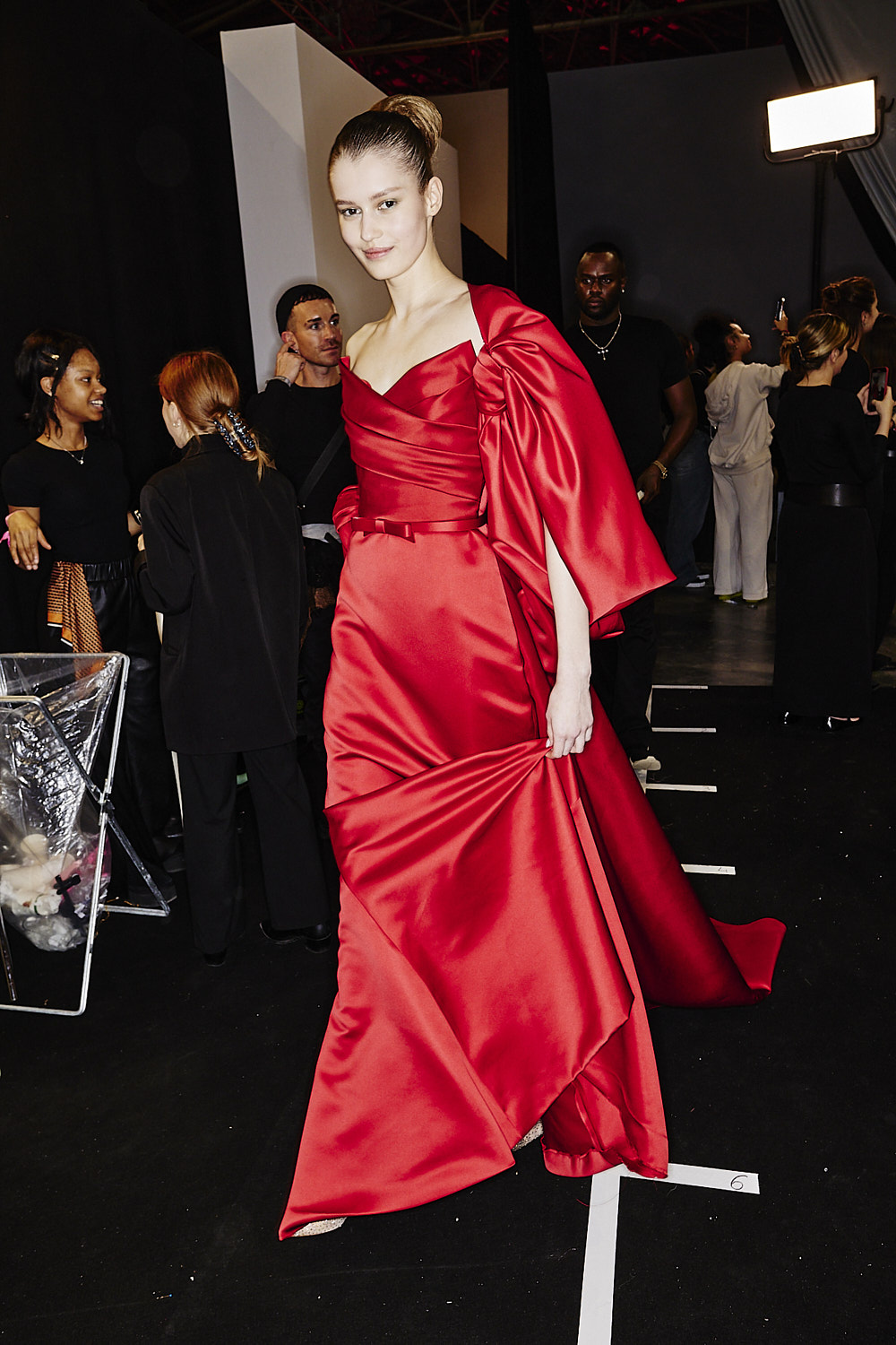 Elie Saab SS24 Haute Couture Fashion Show Paris Backstage