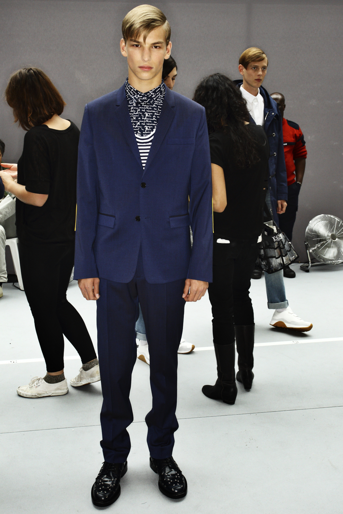 Sonny Vandevelde - Dior Homme SS15 Fashion show Paris Backstage